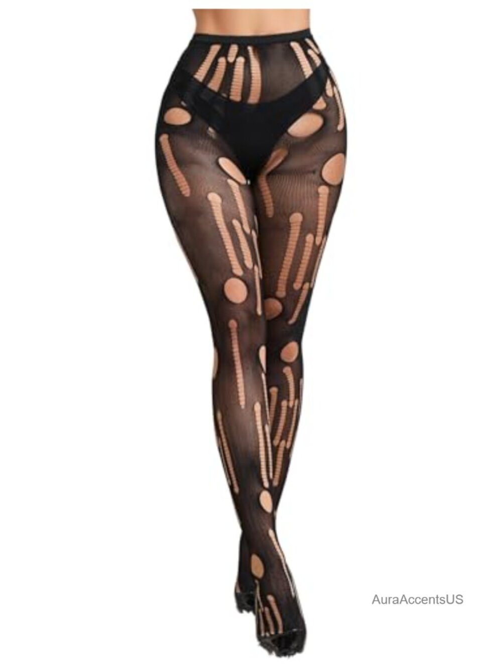 Fishnet Tights High Waisted Pantyhose Hosiery Stockings for Women